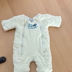 Warm White Baby Footie by Magic Sleepsuit